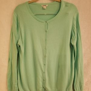 Old Navy Mint Cardigan XL